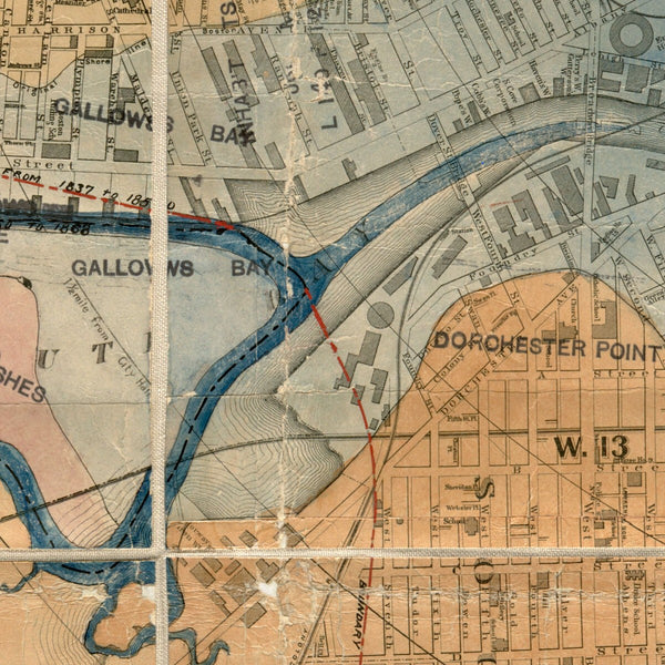 Plan showing the principal portion of Boston — detail 1
