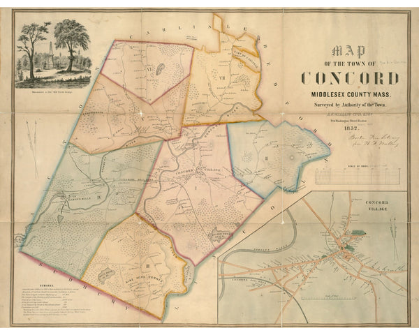 Concord, 1852 — 8×10 poster preview