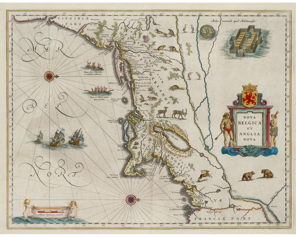 Nova Belgica, 1635 — 8×10 poster preview