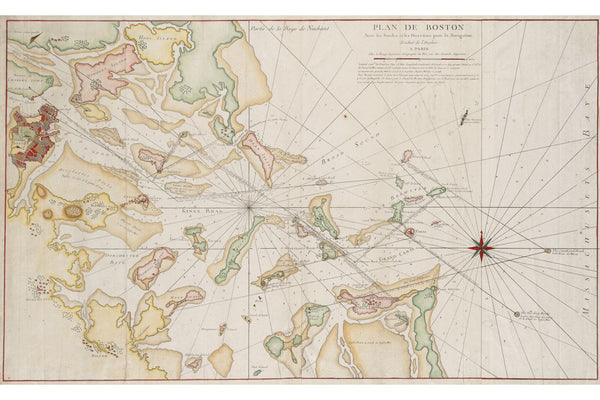 Boston Bay (French), 1778 — 12×18 poster preview