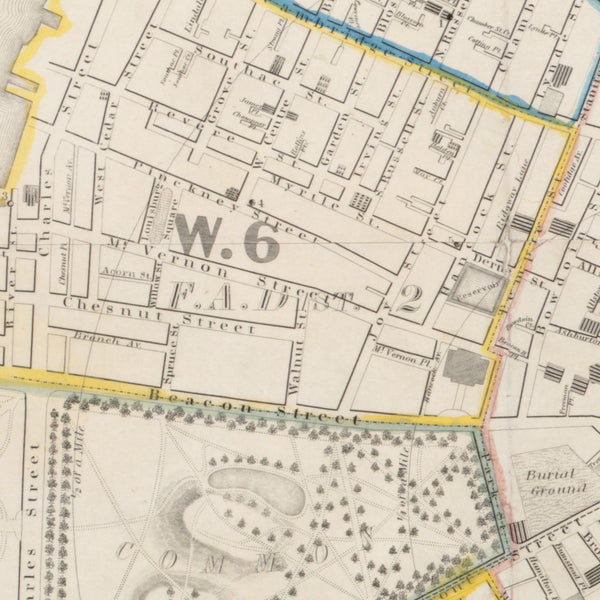 Plan of Boston — detail 1