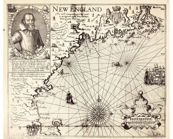 New England, 1624 — 8×10 poster preview