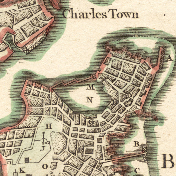 Plan de la ville de Boston — detail 1