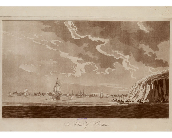 Boston from the Harbor, 1779 — 8×10 poster preview