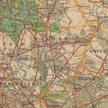 Road map of the Boston district showing the metropolitan park system. — detail 2