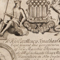 A new plan of ye great town of Boston in New England in America, with the many additionall buildings & new streets to the year 1743 — detail 1