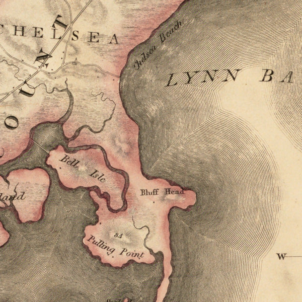 Map of Boston and its vicinity from actual survey — detail 1
