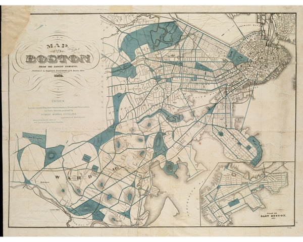 Copeland's Boston Improvements, 1872 — 8×10 poster preview