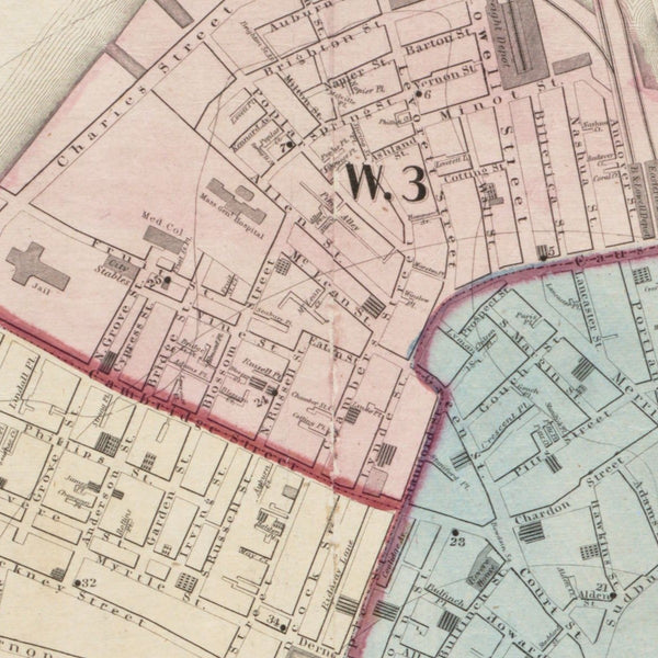 Plan of Boston — detail 1
