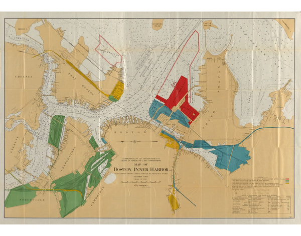 Boston Inner Harbor, 1907 — 11×14 poster preview
