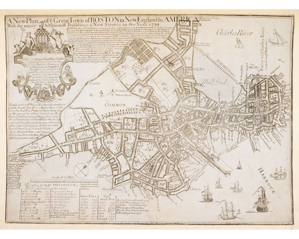 Boston Updated, 1739 — 8×10 poster preview
