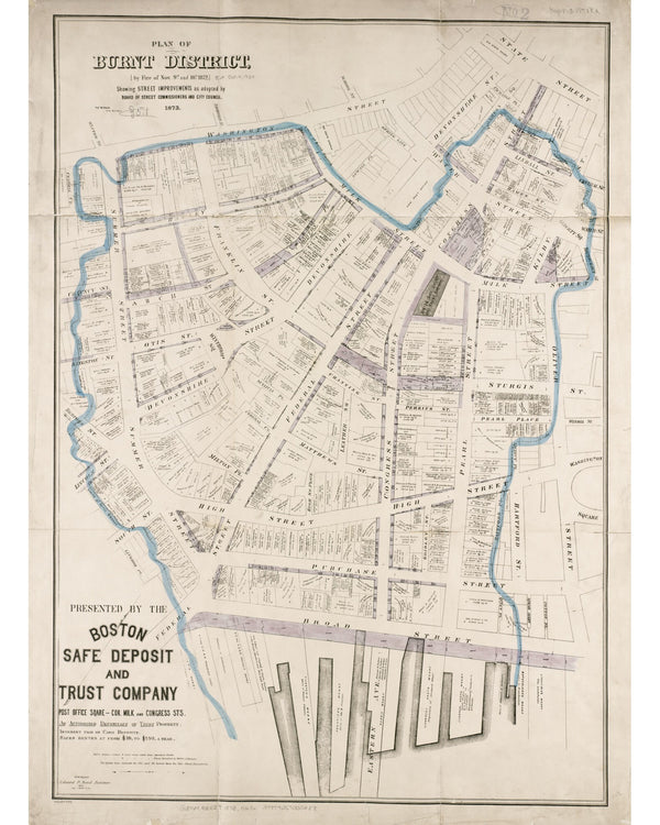 Great Fire Burnt District, 1872 — 8×10 poster preview