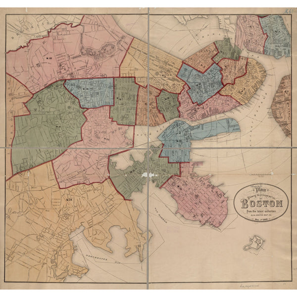 Boston by Ward, 1880 — 10×10 poster preview