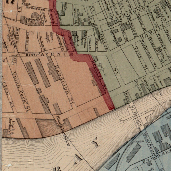 Plan showing the principal portion of Boston — detail 1