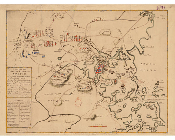 Boston to Concord, 1775 — 8×10 poster preview