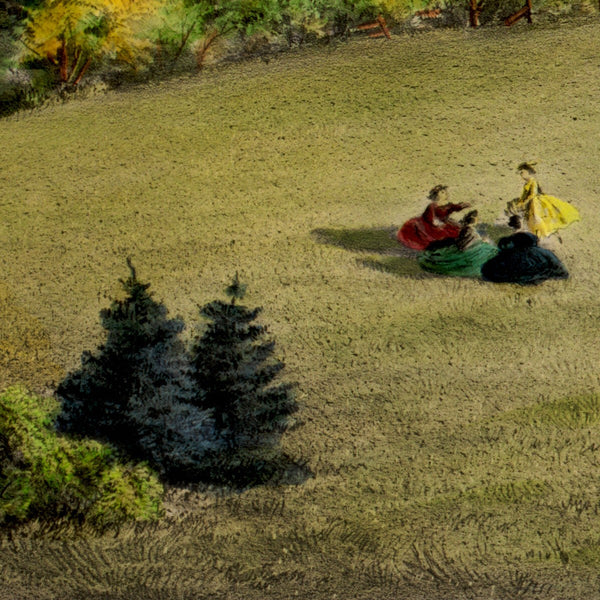 Environs of Boston, from Corey's Hill, Brookline, Mass — detail 1