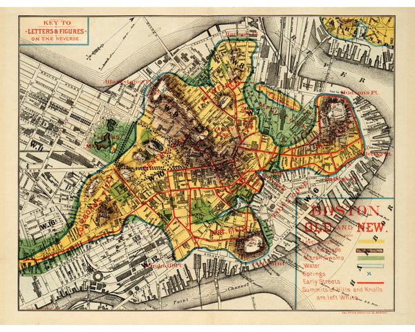 Shawmut Peninsula, 1880 — 8×10 poster preview
