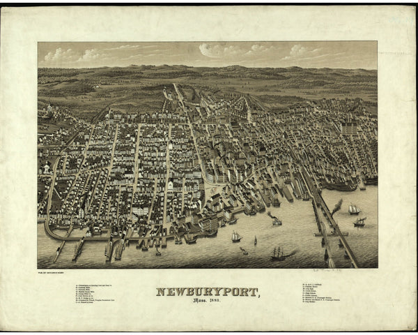 Newburyport, 1880 — 8×10 poster preview