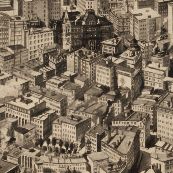 Twentieth century Boston — detail 1