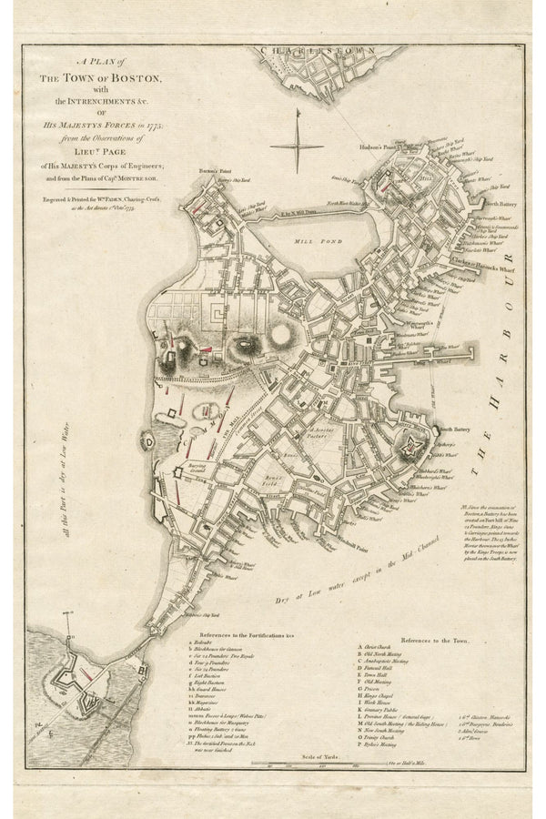 Boston Under Siege, 1775 — 12×18 poster preview